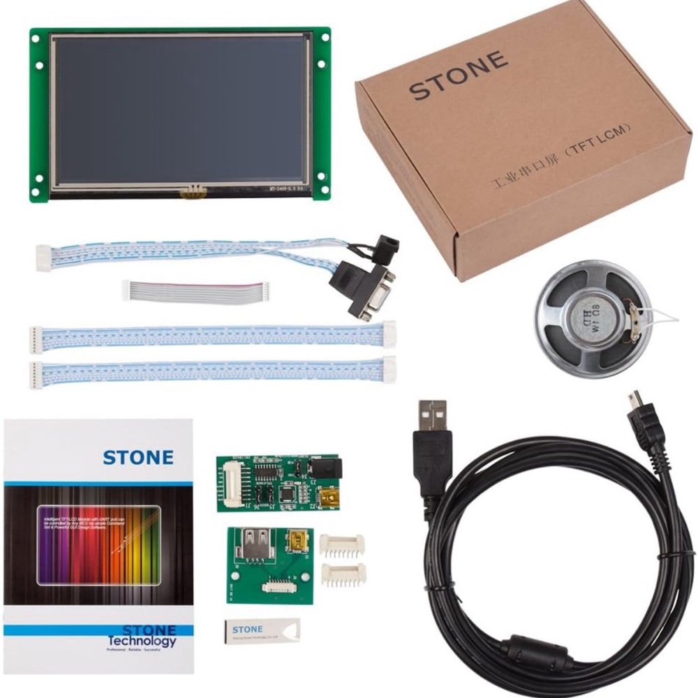 Intelligent 5 Inch TFT LCD Module HMI Display Pannel Touch Screen with Program - Picture 6 of 6